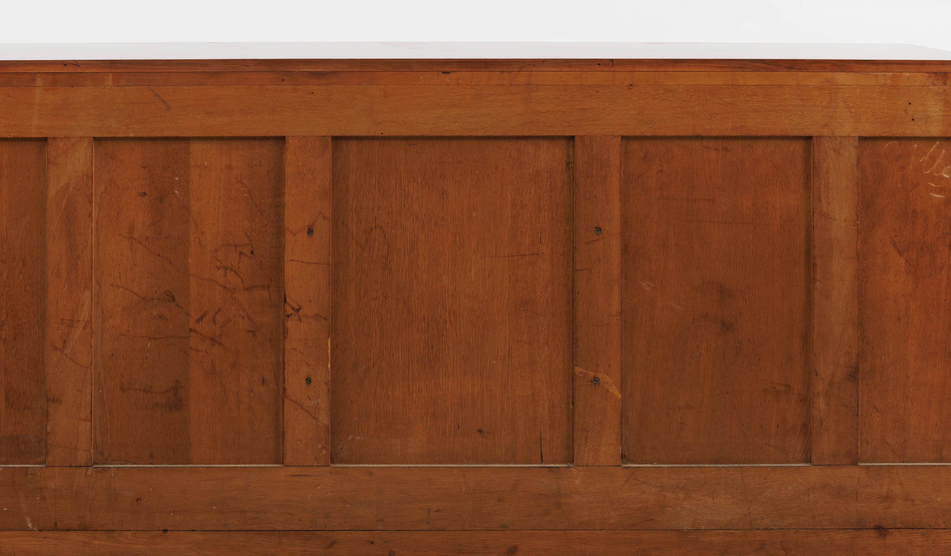 Artwork by Jules Leleu, An Art Deco-period polished rosewood sideboard, Made of polished rosewood