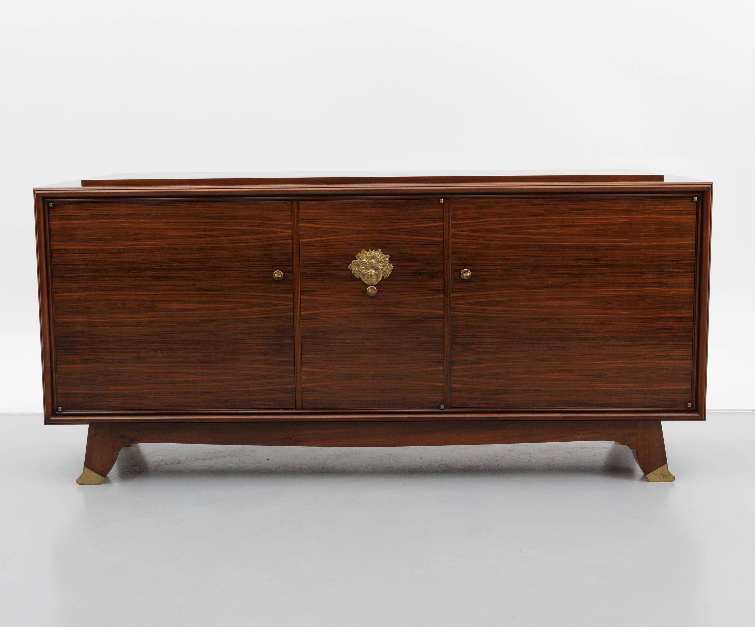 Artwork by Jules Leleu, An Art Deco-period polished rosewood sideboard, Made of polished rosewood