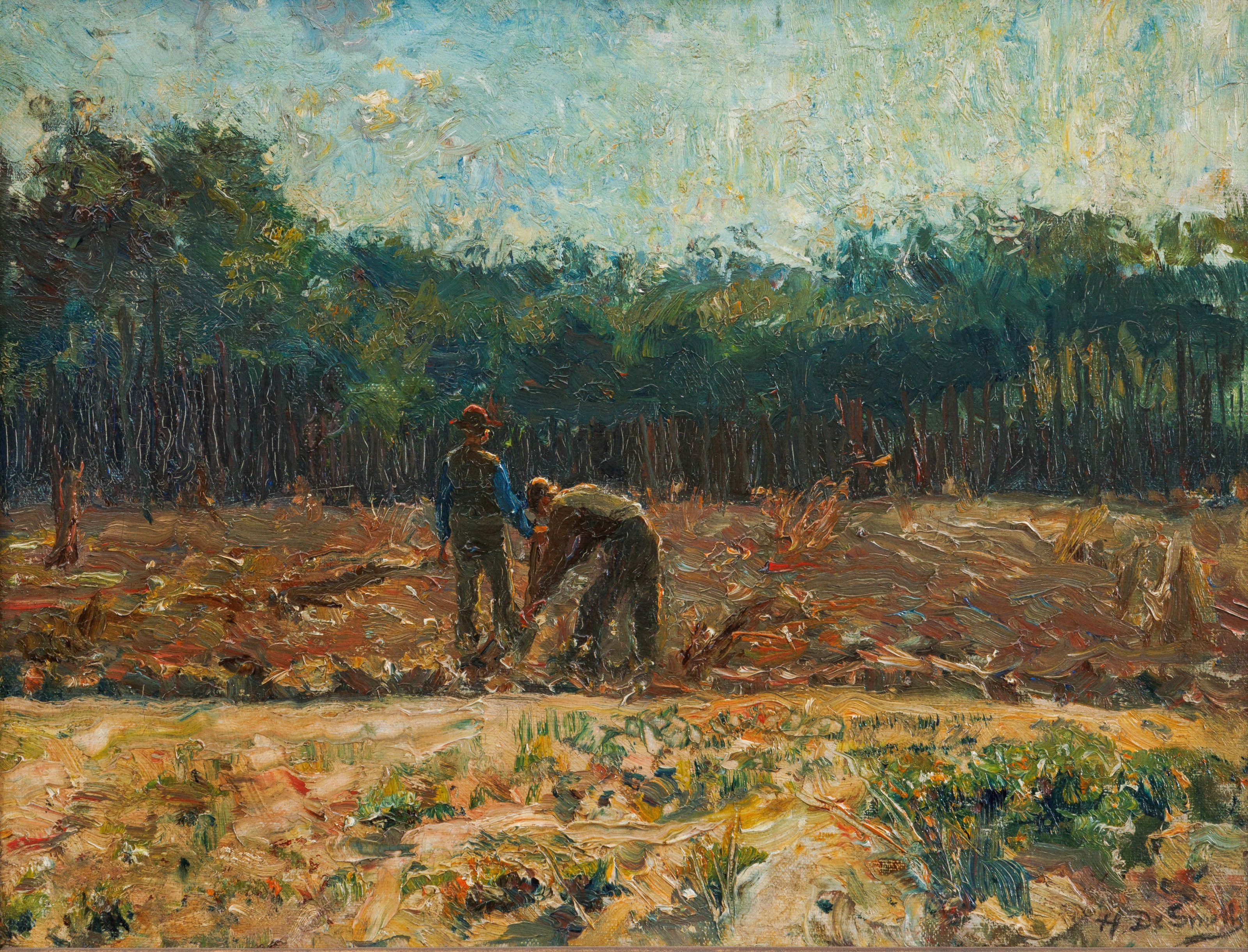 Henri De Smeth | On the field | MutualArt