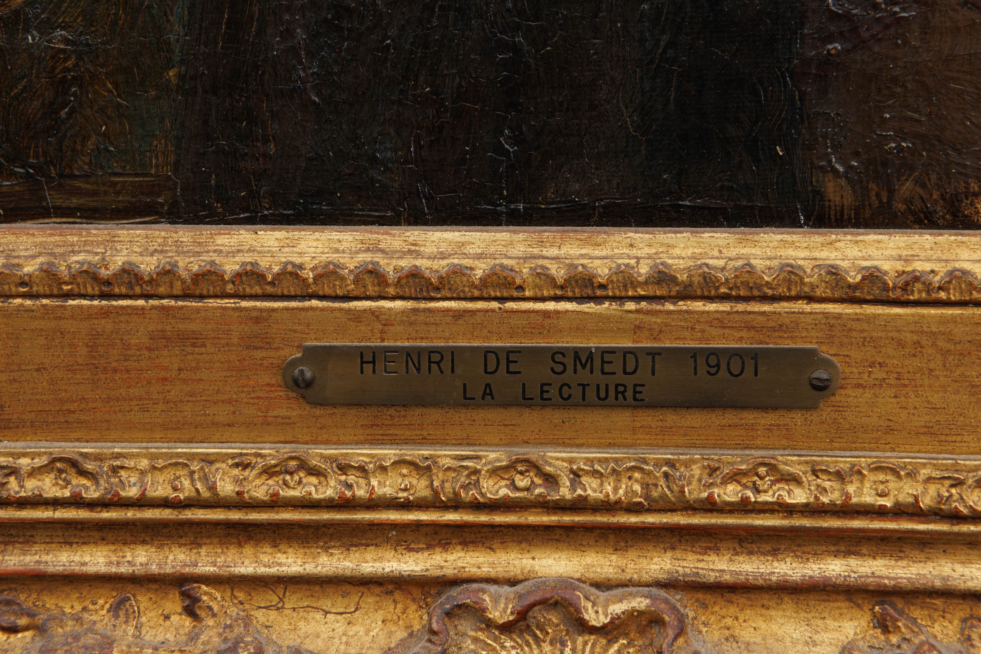 Henri De Smeth | 'La lecture', 1901 (1901) | MutualArt