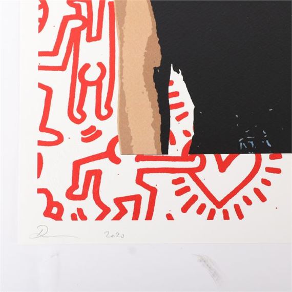 Death NYC | DEATH NYC Keith Haring Supreme Kate Moss lithograph