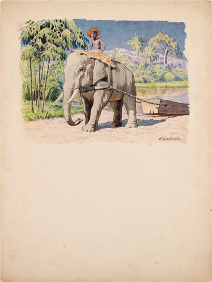 10 sheets of illustrations to Tolstoy L.N. Fairy tales were / [Op.] L.N. Tolstoy; Rice. P.P. Goslavsky. 1st book - Moscow: Rainbow