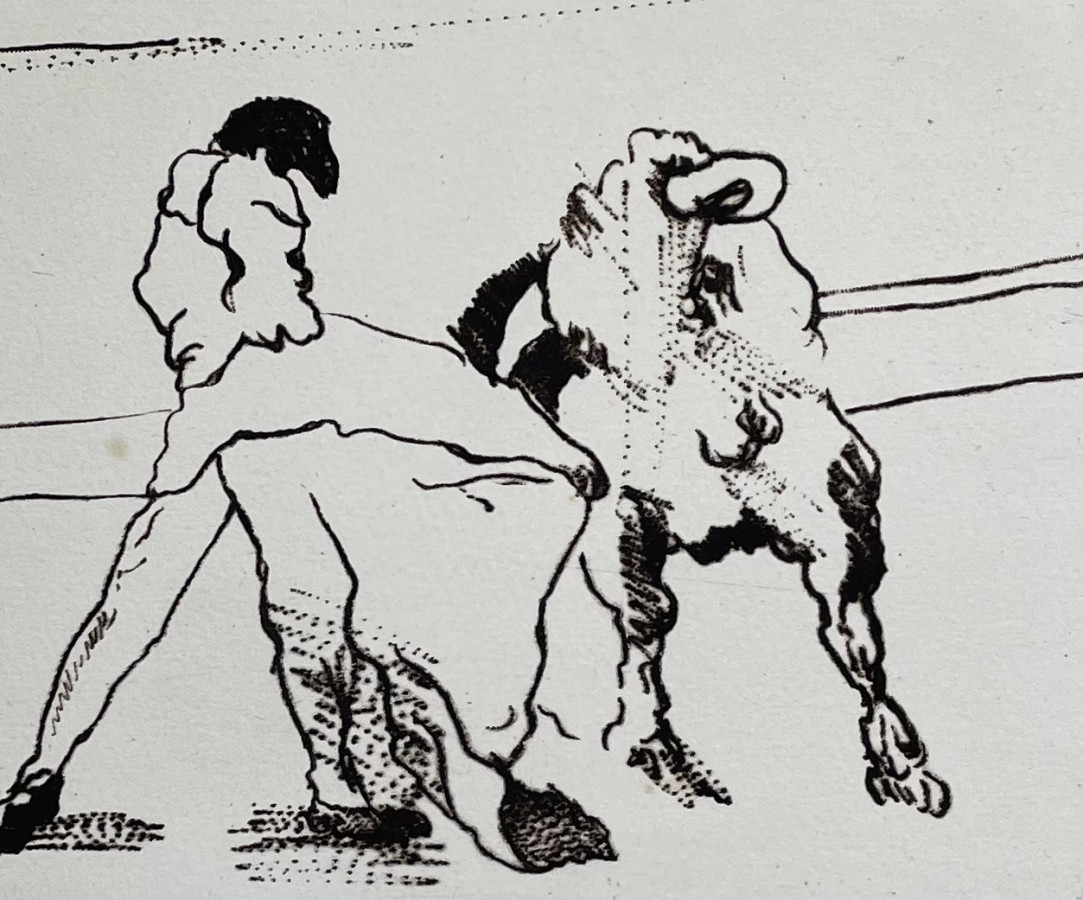 Artwork by Uri Lifschitz, Matador, Made of Etching