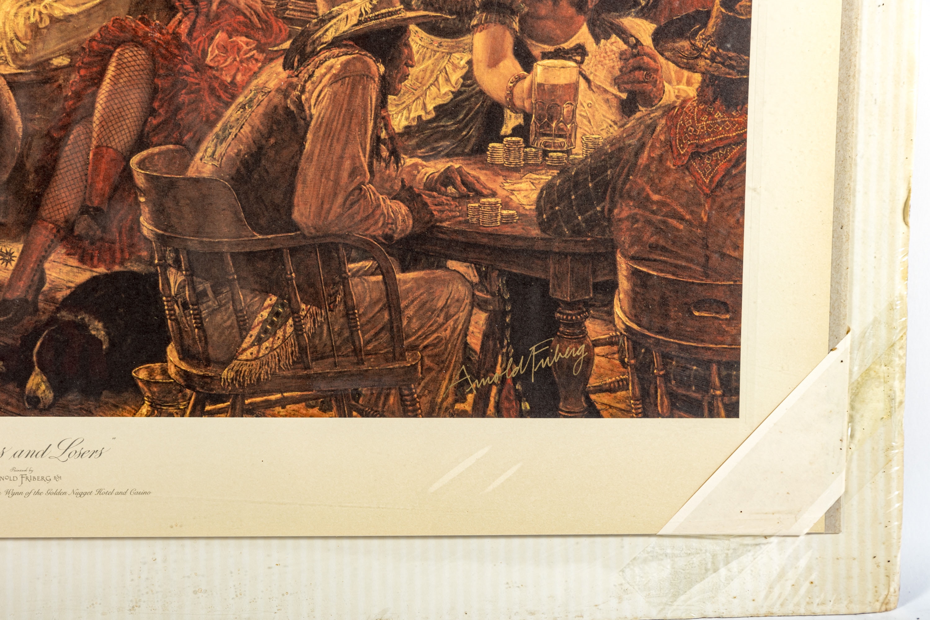Arnold Friberg | Winners and Losers | MutualArt