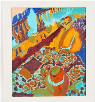 Portrait fauve - Gordon Seward