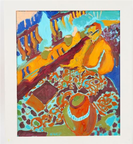 Portrait fauve by Gordon Seward