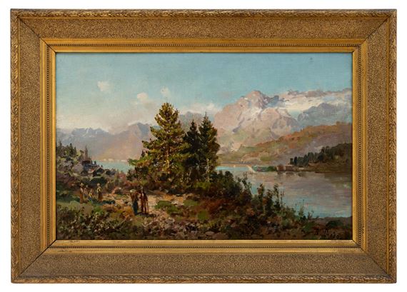 Paesaggio lacustre by Ambrogio Preda