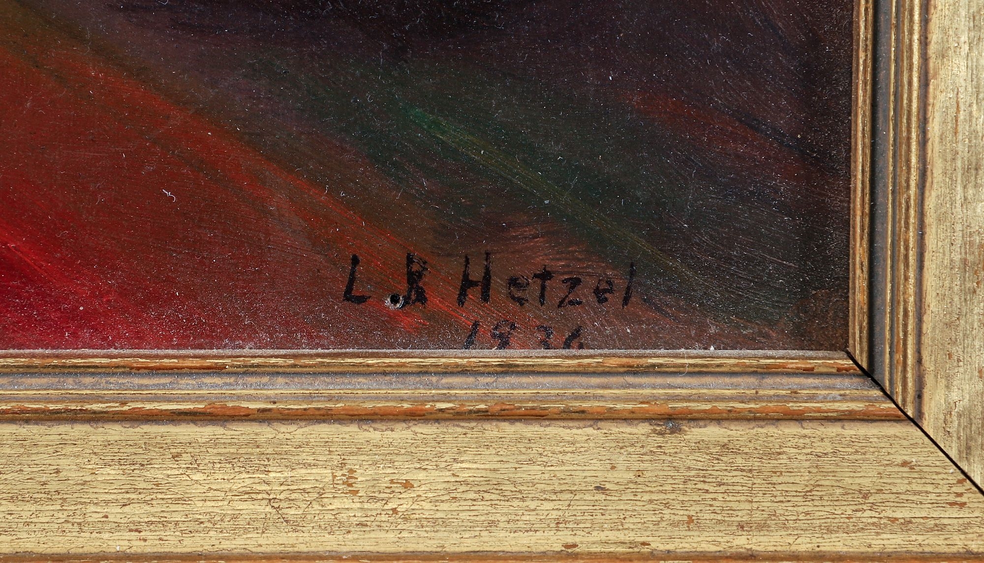 Lila B. Hetzel | Lila Hetzel Sunday Afternoon Interior Oil on Board ...