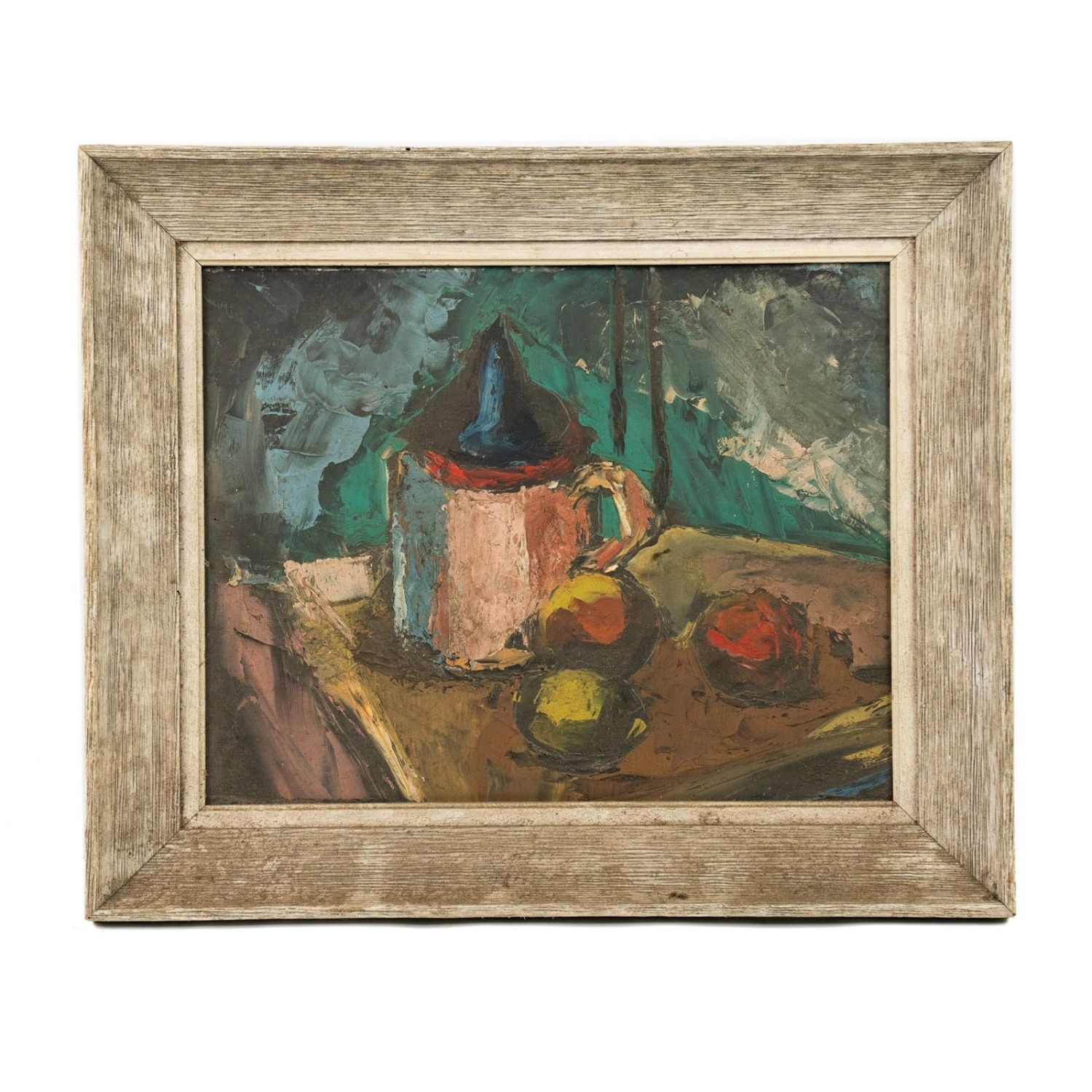 C. Jensen | Impressionist Still Life Oil on Board Painting | MutualArt