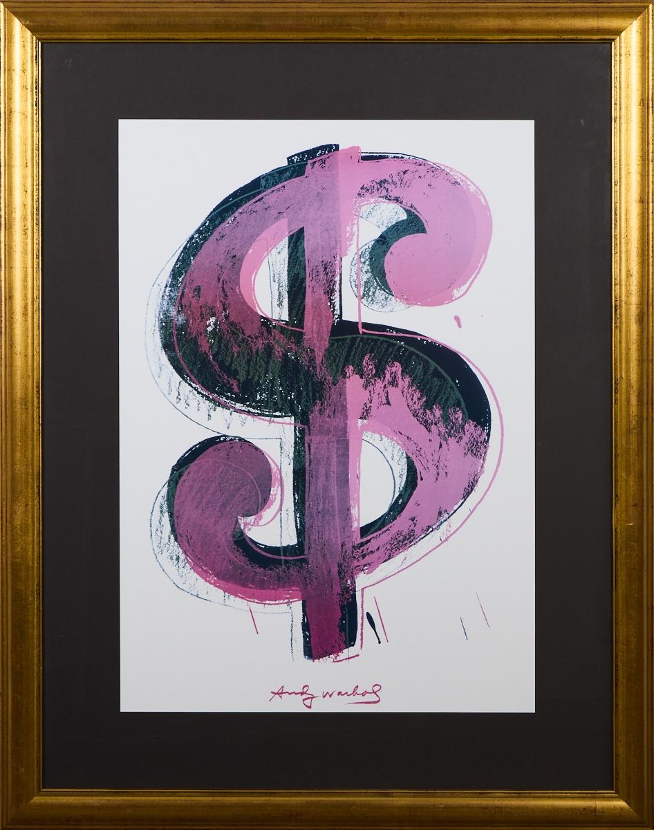 AFTER ANDY WARHOL Pink Dollar - Andy Warhol
