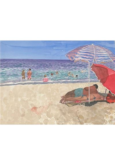 TITLE : THE BEACH by Antonis Staveris