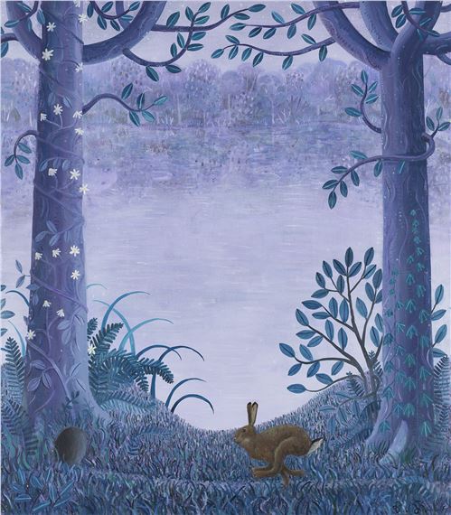 Het Hazenpad by Ben Sledsens, Painted in 2019-2020