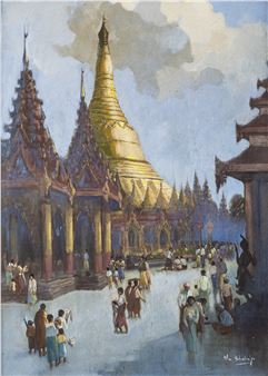 The Great Shwedagon Pagoda - U Hla Shein