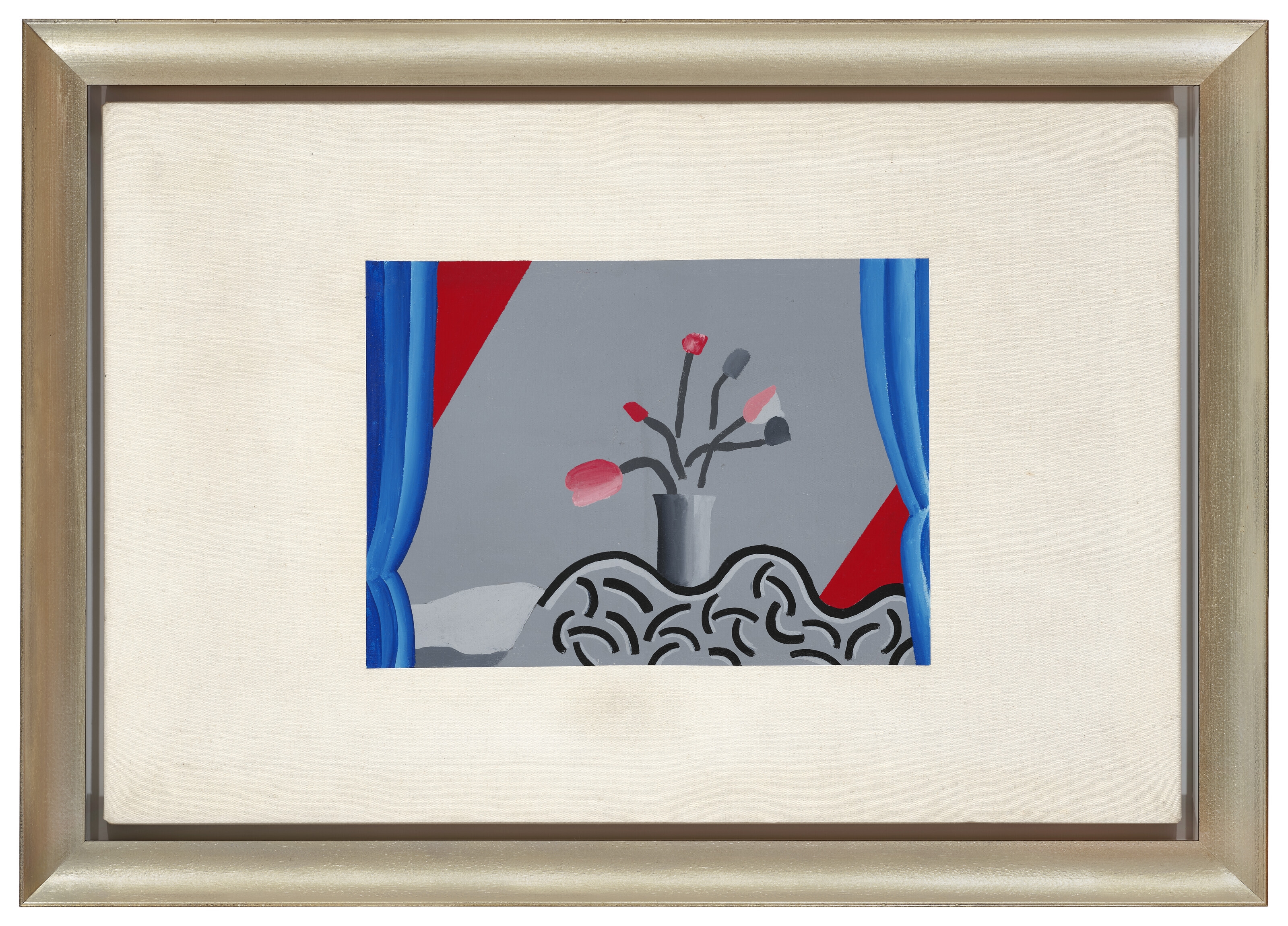 Still Life (Flowers - David Hockney