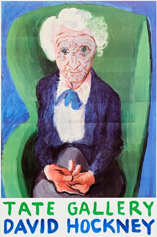 My Mother Bridlington - David Hockney