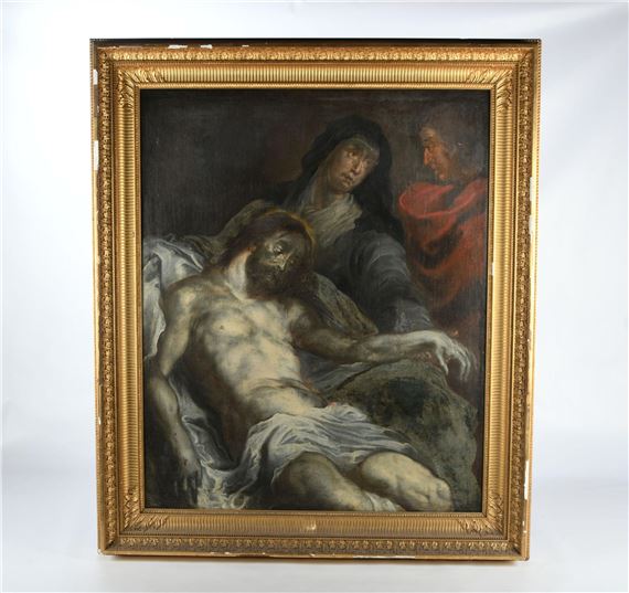 Mise au tombeau by Flemish School, 17th Century, circa 1630