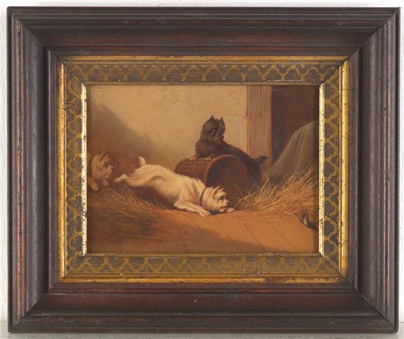George Armfield | Ratters Dogs Chasing a Rat (19) | MutualArt