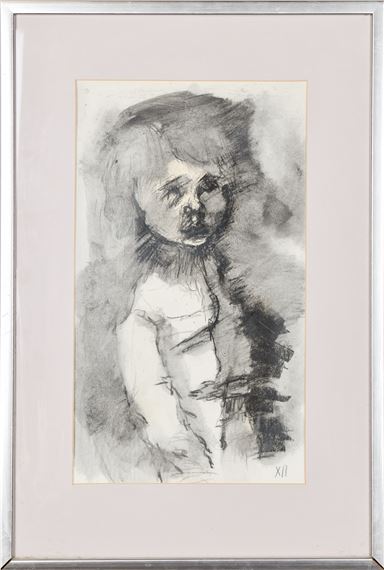 164 Malte Nyberg Tolf 1929-2013 Blandteknik på papper