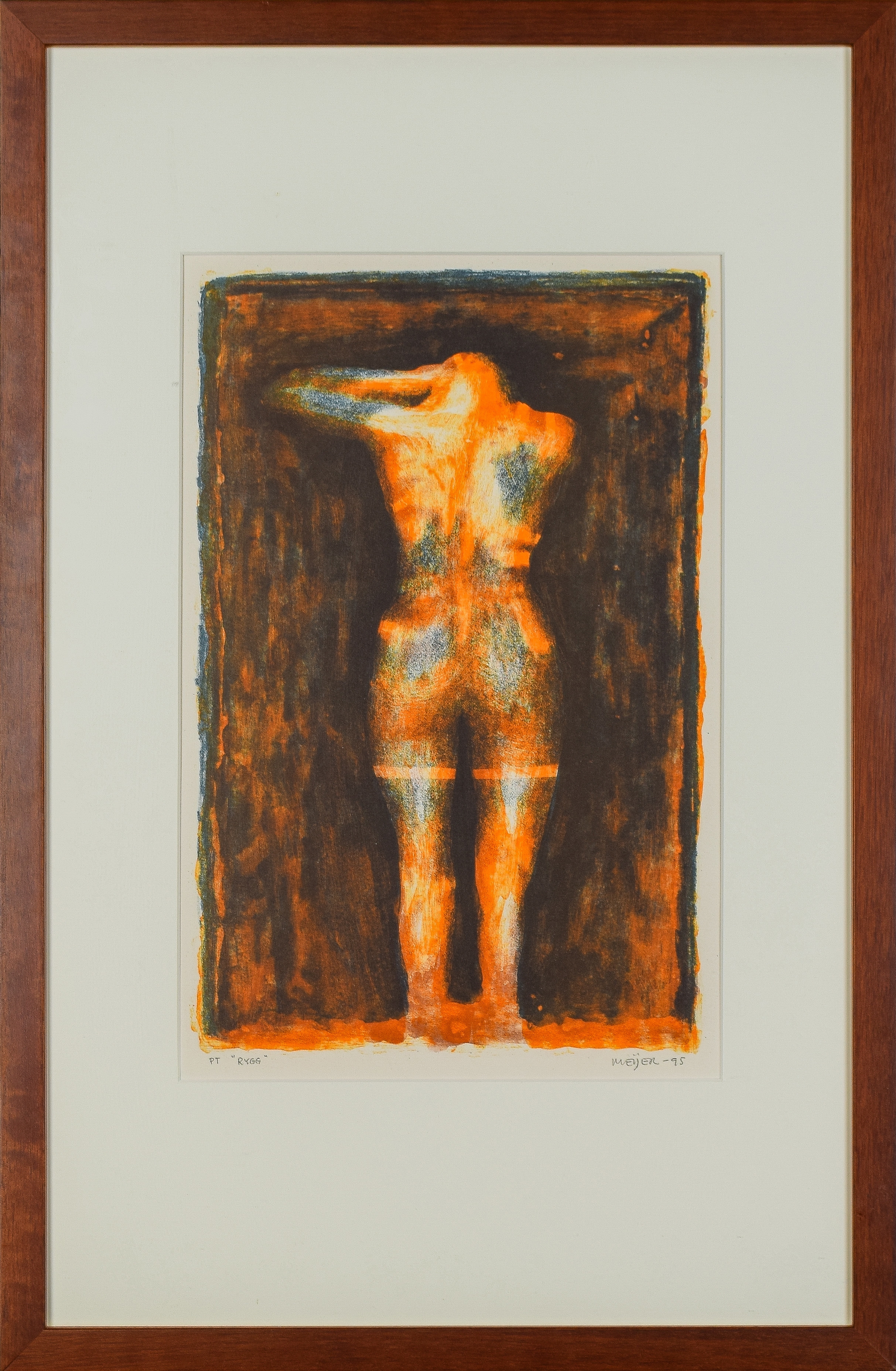 Artwork by Sture Meijer, 106 Sture Meijer 1931-2023 Färglitografi, Made of Color lithograph