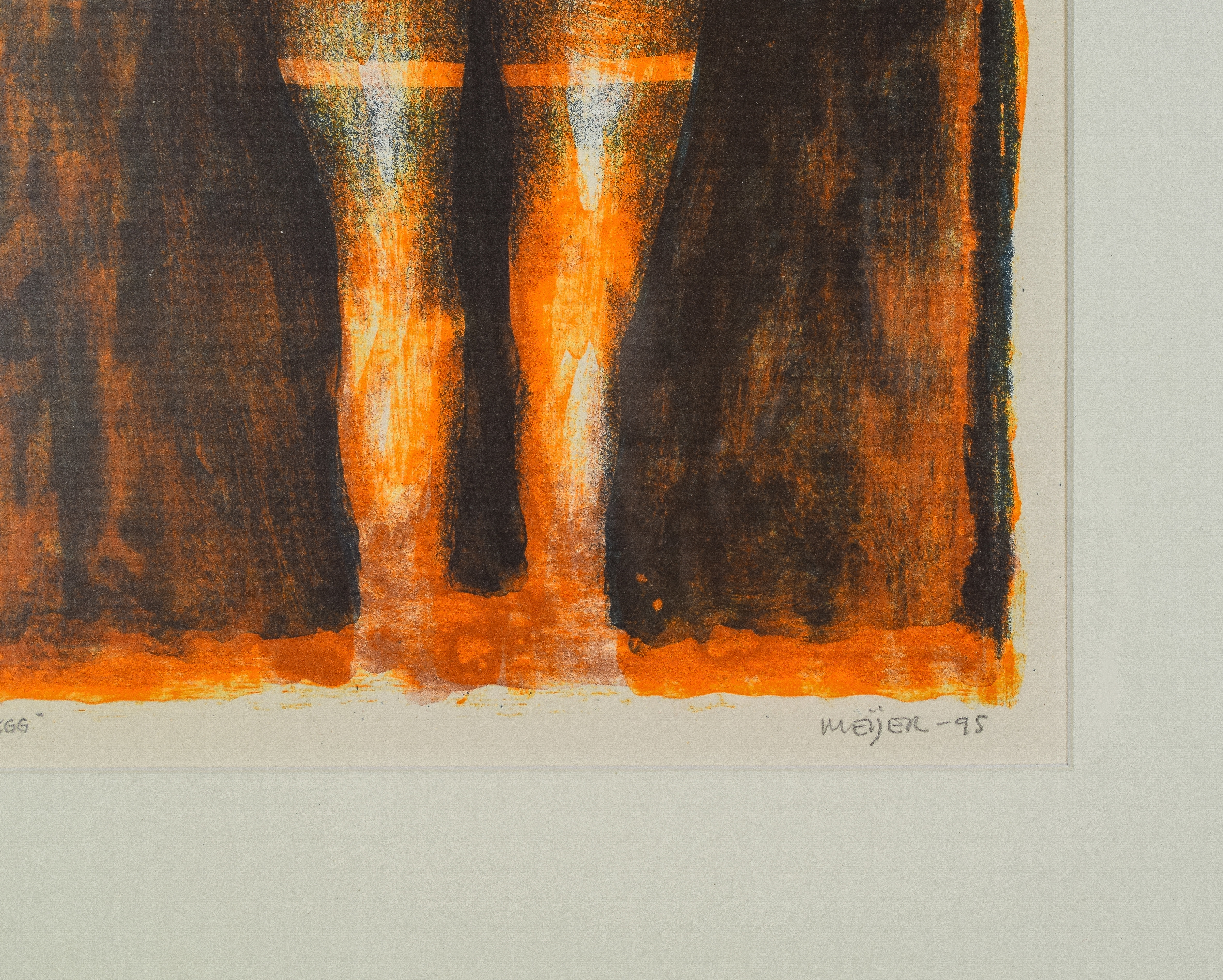 Artwork by Sture Meijer, 106 Sture Meijer 1931-2023 Färglitografi, Made of Color lithograph