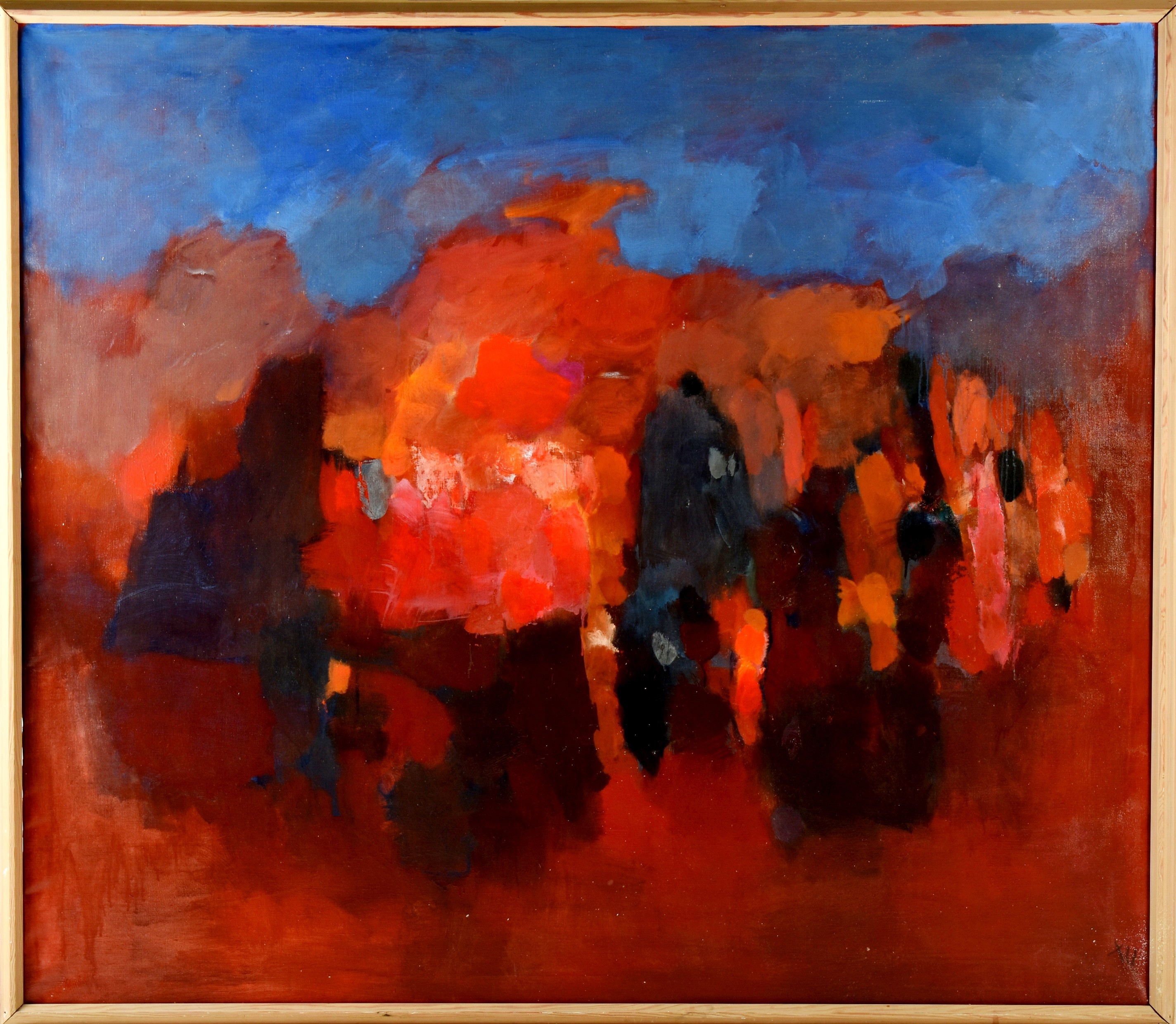 Artwork by Malte Nyberg Tolf, 26 Malte Nyberg Tolf 1929-2013 Olja på duk, Made of Oil on canvas