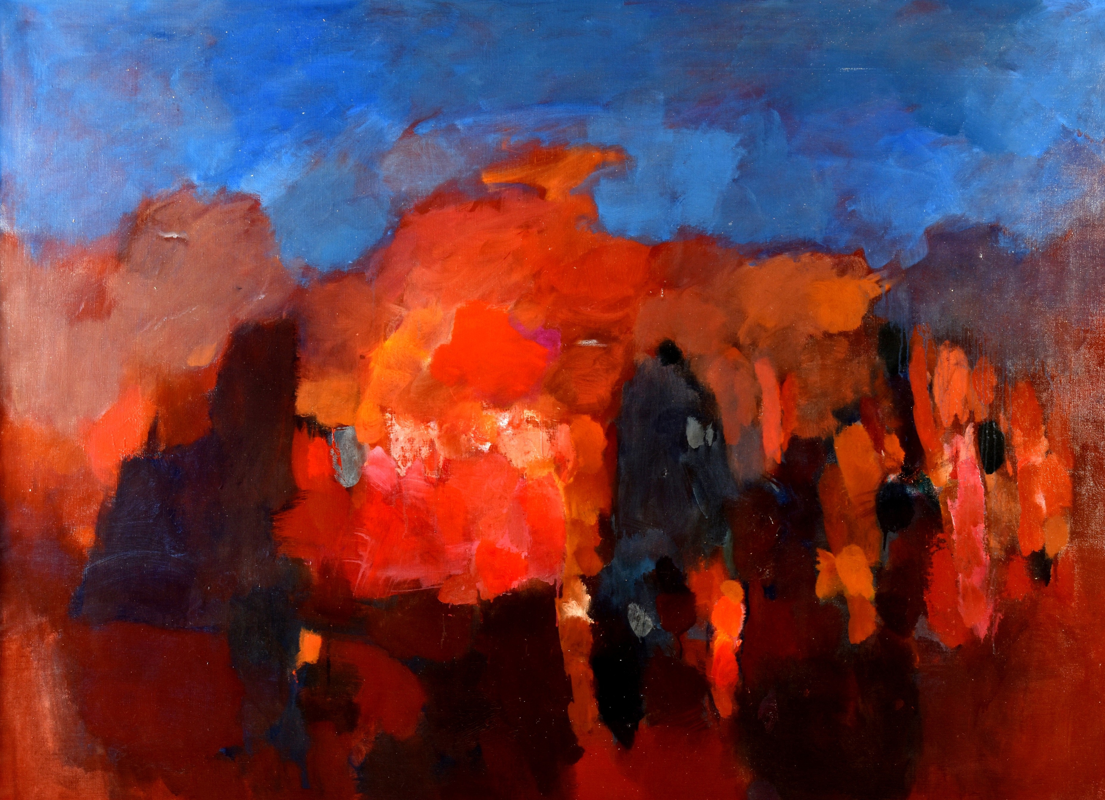 Artwork by Malte Nyberg Tolf, 26 Malte Nyberg Tolf 1929-2013 Olja på duk, Made of Oil on canvas