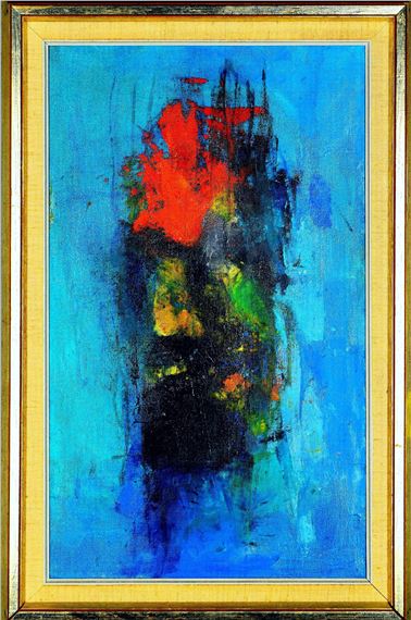 77 Malte Nyberg Tolf 1929-2013 Olja på duk by Malte Nyberg Tolf