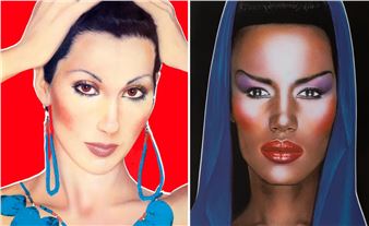 Richard Bernstein's Bold Covers for Andy Warhol's 'Interview' Magazine Go on Show in New York