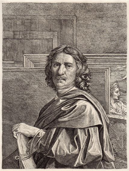 Portrait of Nicolas Poussin by Amand Durand, Jean Pesne, 1876