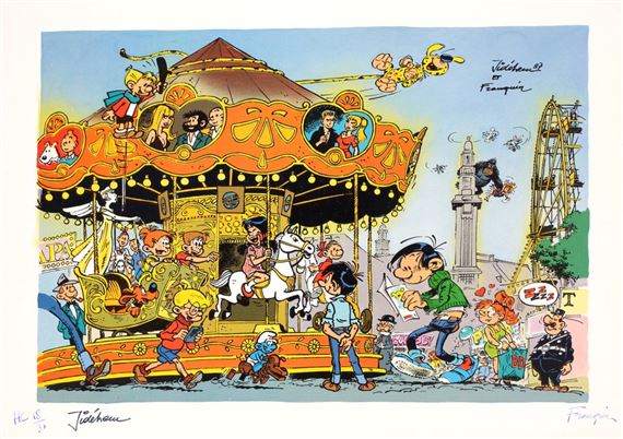 Franquin by André Franquin, Jidéhem