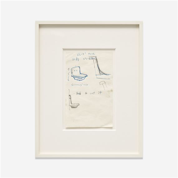 Untitled (Study for DIA by Robert Gober, Executed in 1991