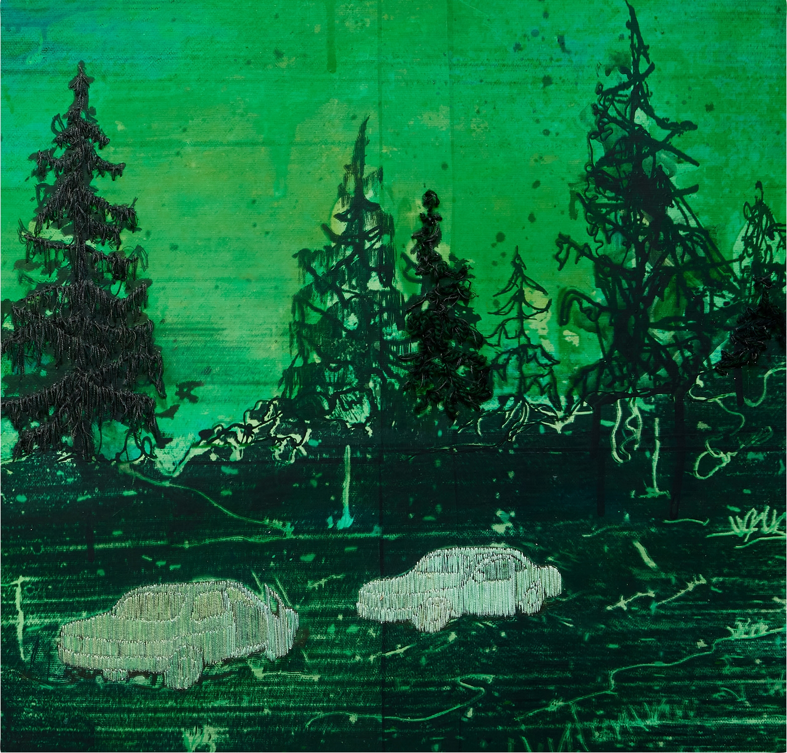 Michael Raedecker | south from tomorrow (2021 - 2022) | MutualArt
