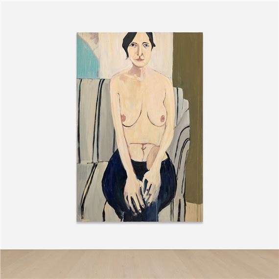 Hettie Judah by Chantal Joffe, Painted in 2021
