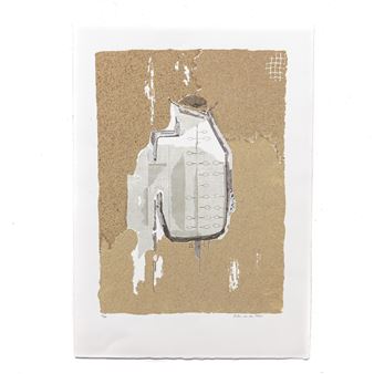 11/100, gesigneerd Anton van den Horst, getiteld Verstilde beweging, 37 x 52 cm - Anton van der Horst