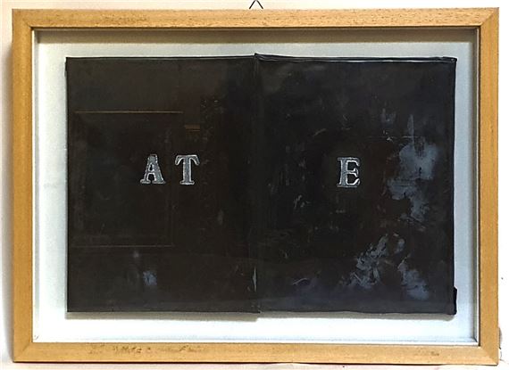 Alfredo Rapetti | Senza titolo. Lastra su piombo. Accompagnato da ...