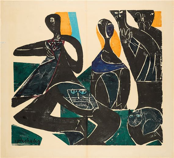 Achalm by HAP  Grieshaber, 1951