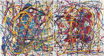 PAAR ABSTRAKTE KOMPOSITIONEN (1994 - Horst Kordes