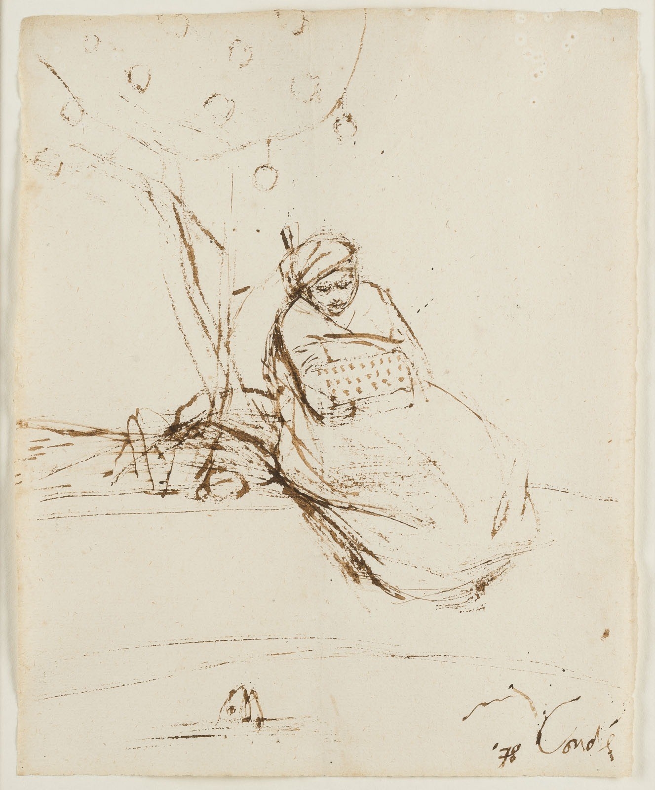 Artwork by Miguel Condé, PAAR ZEICHNUNGEN (1978, Made of Ink on paper