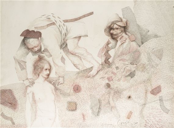 KONVOLUT VON 4 ZEICHNUNGEN (1978-1980