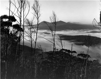 The Kekeelbons Peaks on the watershed between the Hunter and Hawkesbury Rivers, within the wilderness core area of Wollemi National Park - Henry Gold