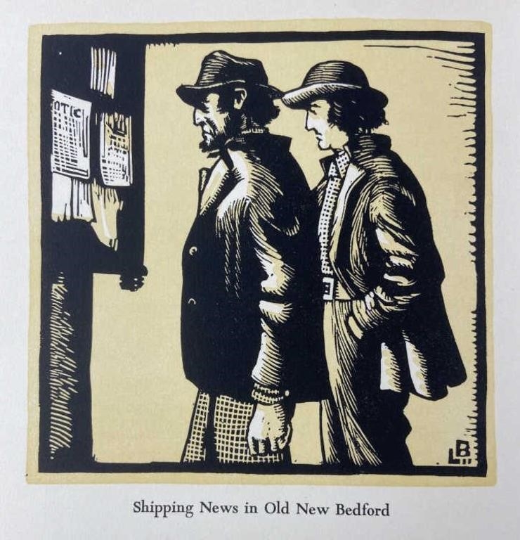 Lowell Leroy Balcom | Mocha Dick Book by JN Reynolds 1932 (1932 ...