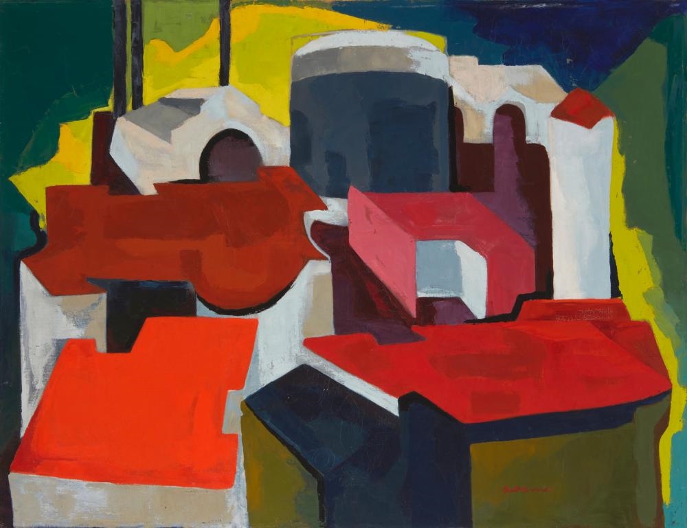 Ruth Armer | Architectural abstract | MutualArt