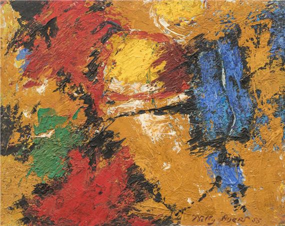 Willy Boers (Dutch 1905 - 1978). Oorsprong [Origin], 1955 by Willy Boers, 1956