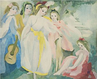 Marie Laurencin | LAURENCIN Marie (1883-1956) La princesse