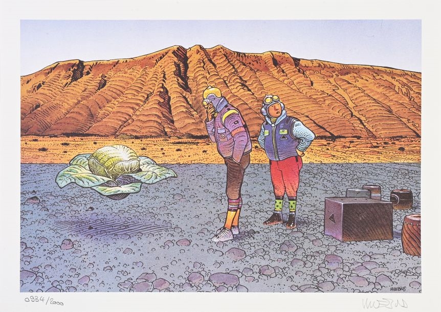 Jean Giraud | Les jardins d'Aedena (2000) | MutualArt