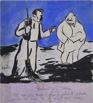 Don't laugh too much! Watch out for someone sticking their nose in your garbage! - Raoul Guerin