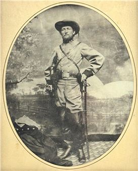 Silver Gelatin Col. John Mosby After George Cook - George S. Cook