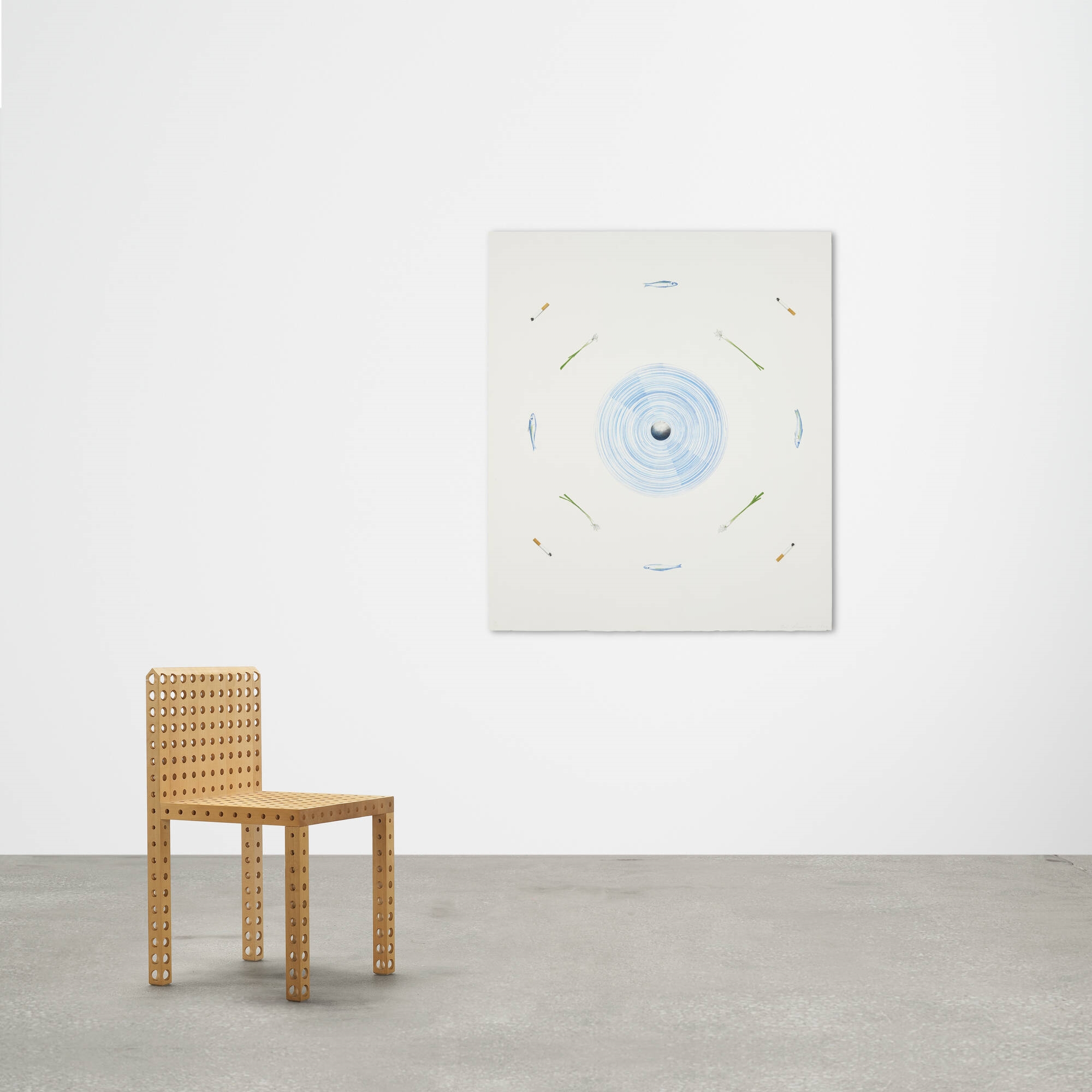 Ed Ruscha | Fan and Its Surroundings (from The Global Edition series ...