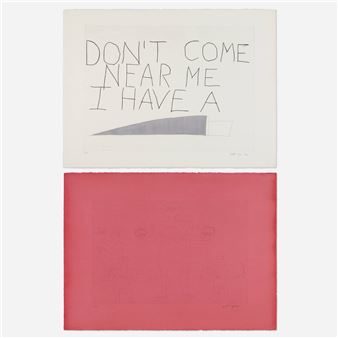 Untitled (two works) - Bill T. Jones