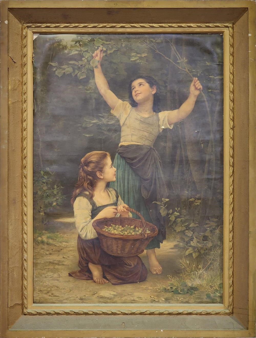 Picking Berries - William Adolphe Bouguereau